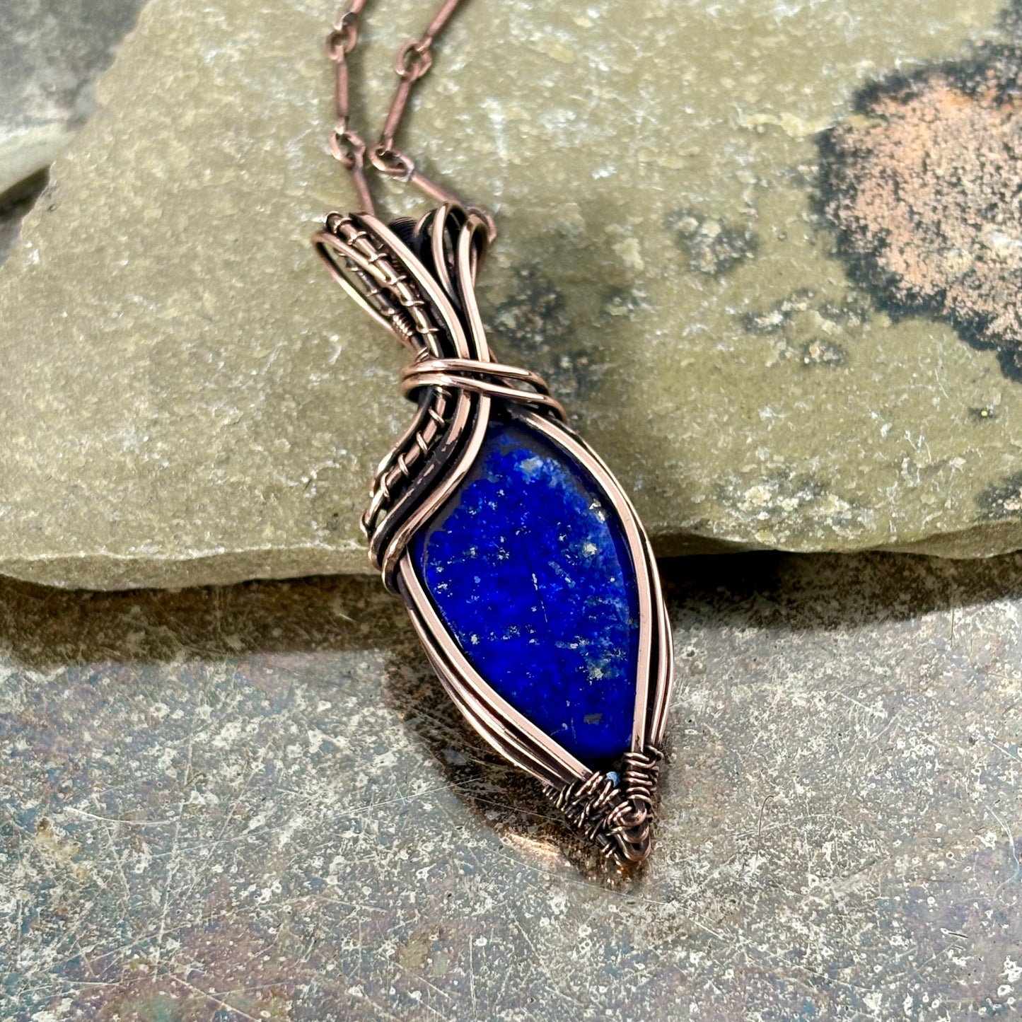 Lapis Lazuli Pendant Necklace
