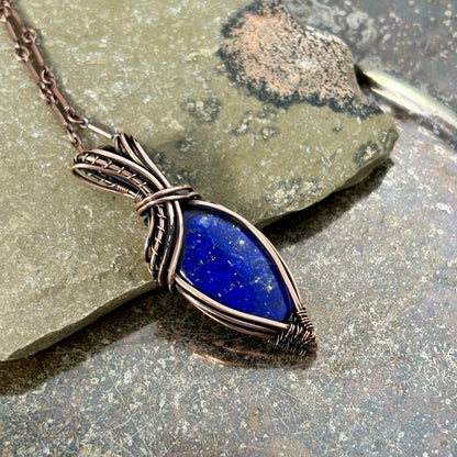 Lapis Lazuli Pendant Necklace