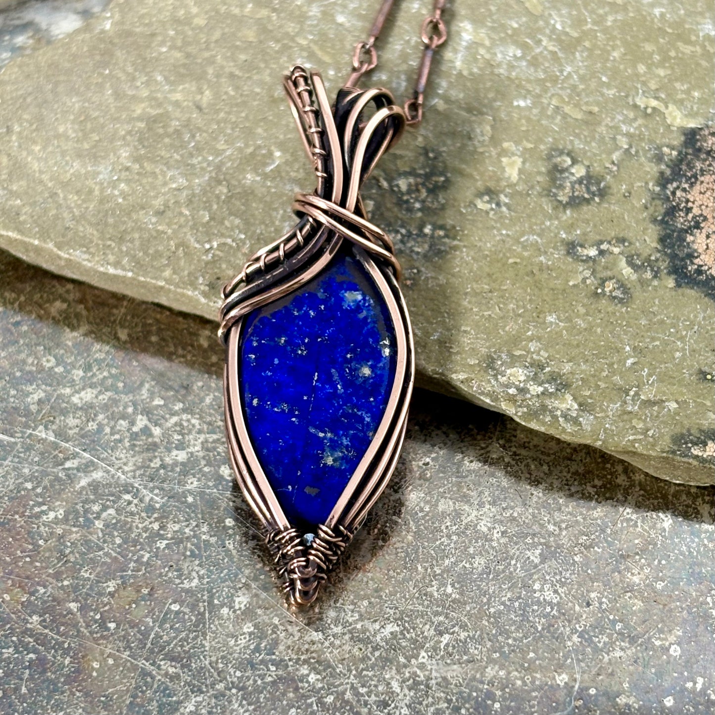 Lapis Lazuli Pendant Necklace