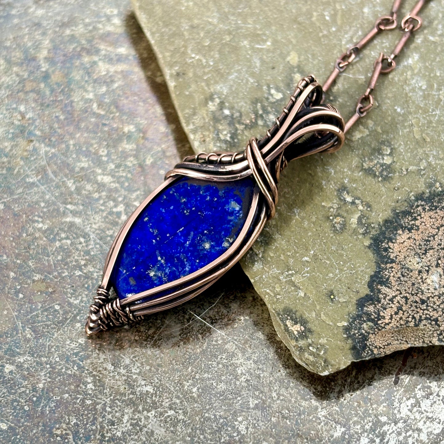 Lapis Lazuli Pendant Necklace
