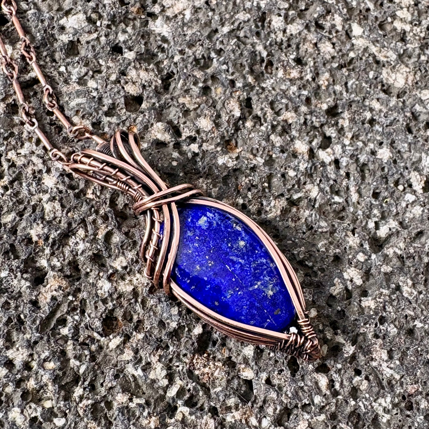 Lapis Lazuli Pendant Necklace