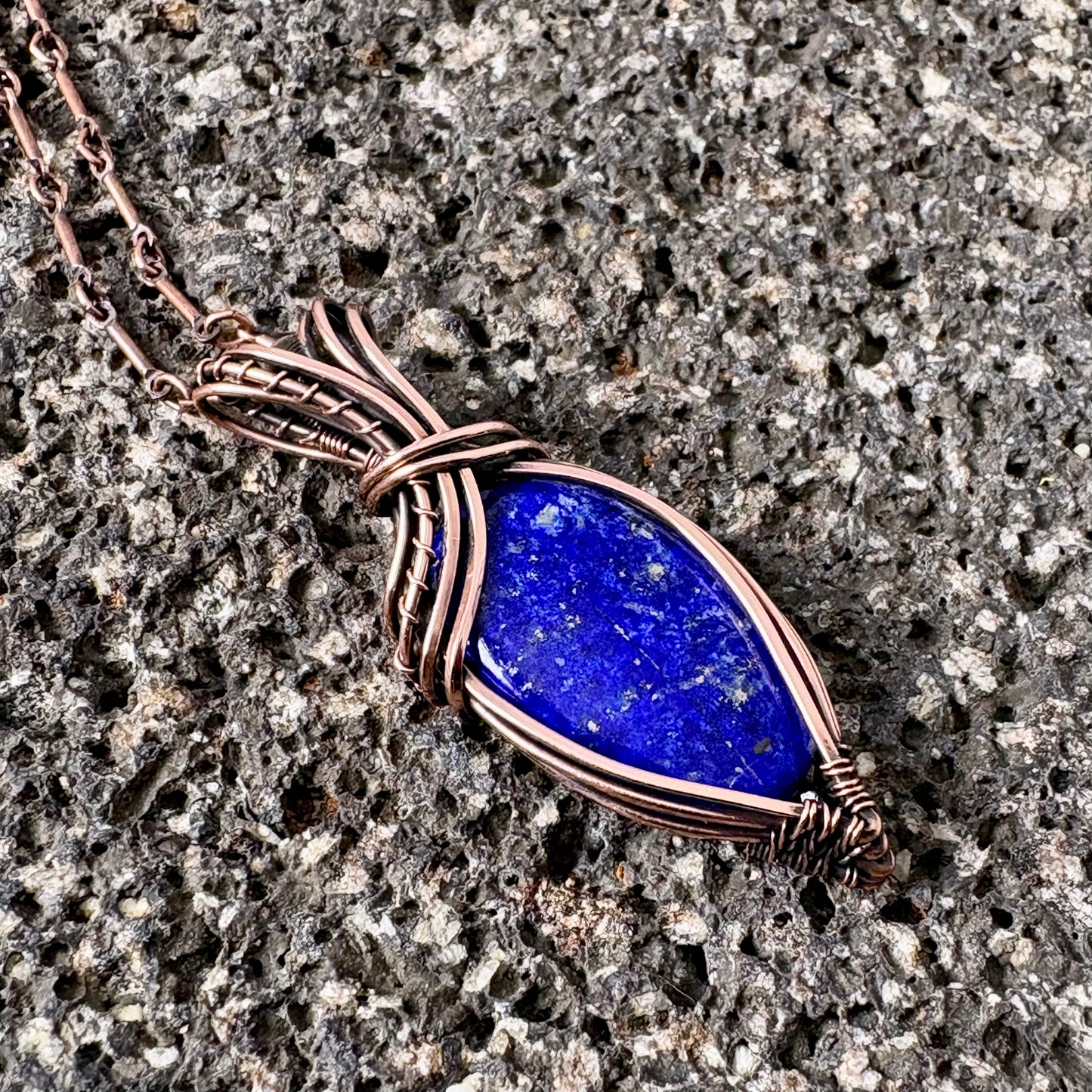 Lapis Lazuli Pendant Necklace