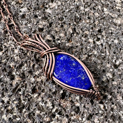 Lapis Lazuli Pendant Necklace