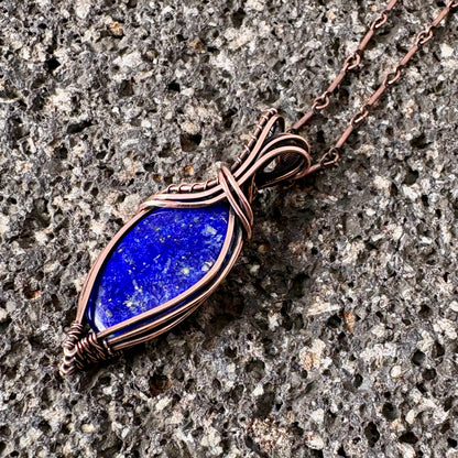 Lapis Lazuli Pendant Necklace